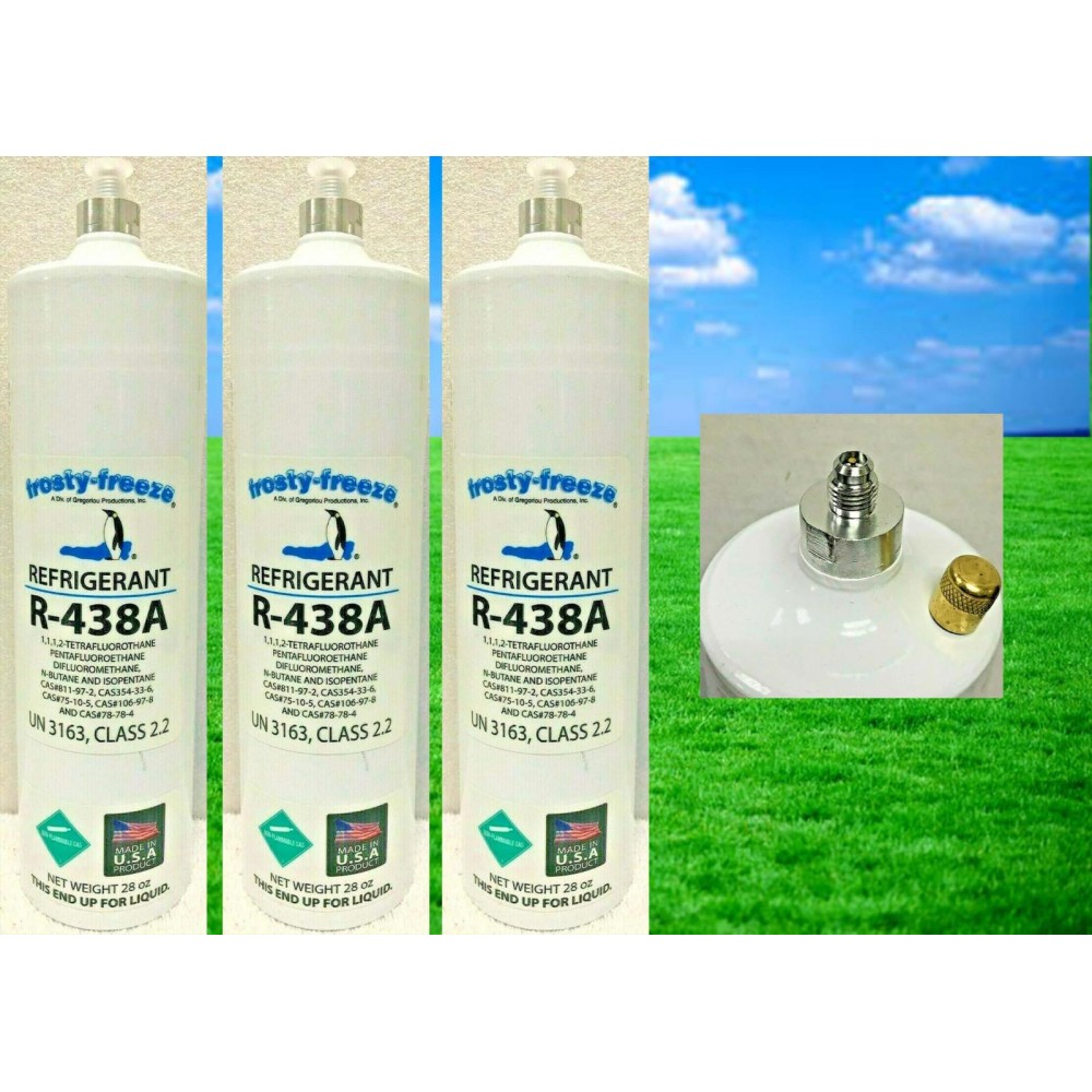 R22 Replacement R438, Same As MO99, (3) 28 oz. Cans, Quick Switch Replace 22