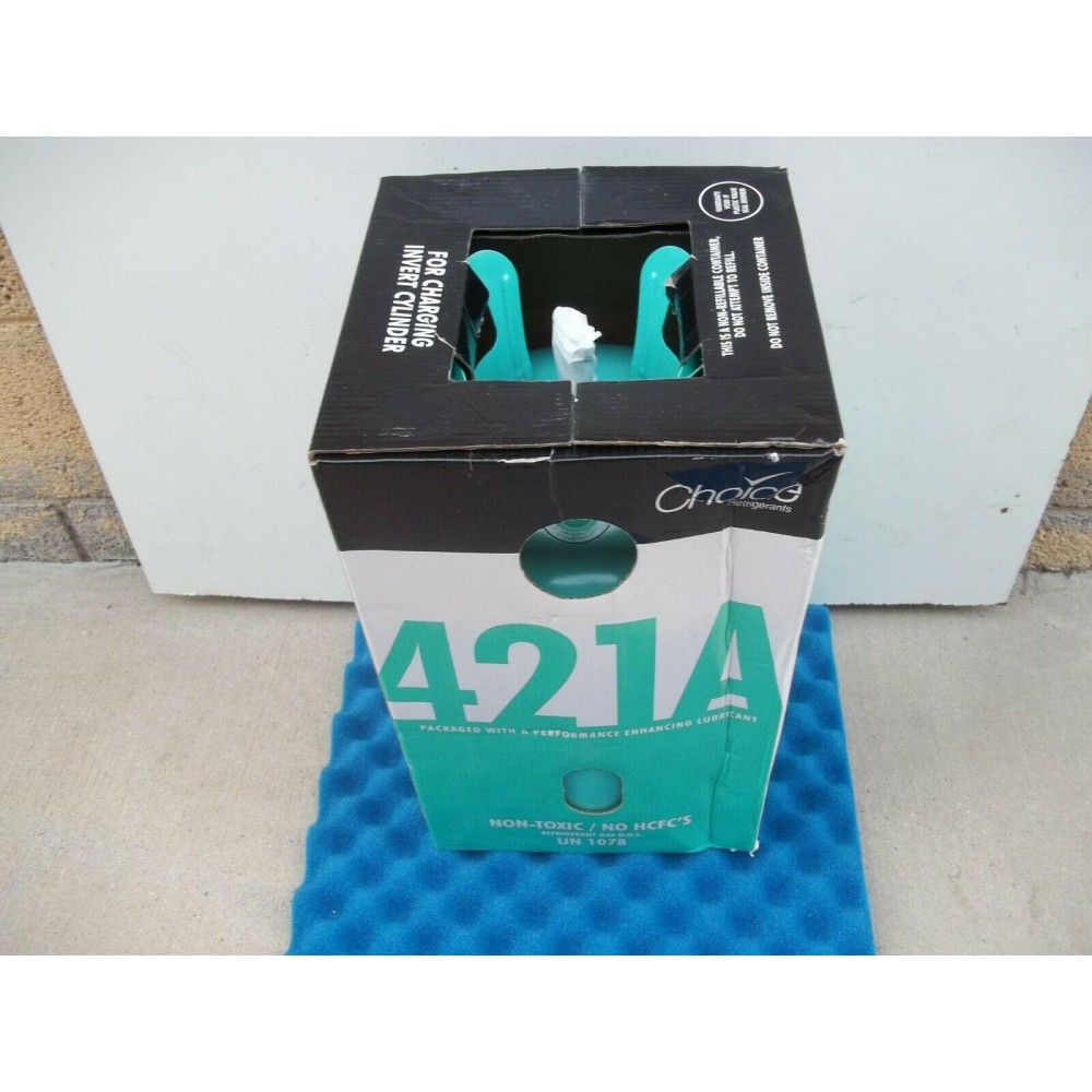 R421A R-421A 421A Refrigerant R-22 CHOICE Retrofit Drop In 25lb Cylinder Tank