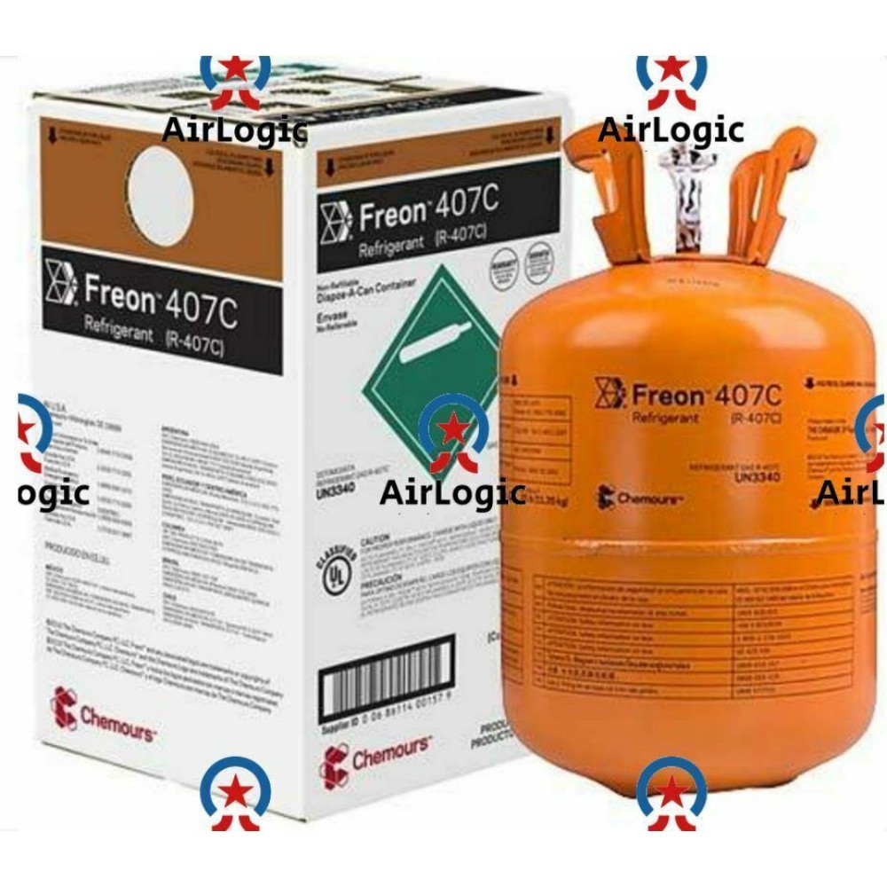 R407C-Refrigerant 25 Pound 407C FACTORY SEALED with oil R22 Replacement R 22