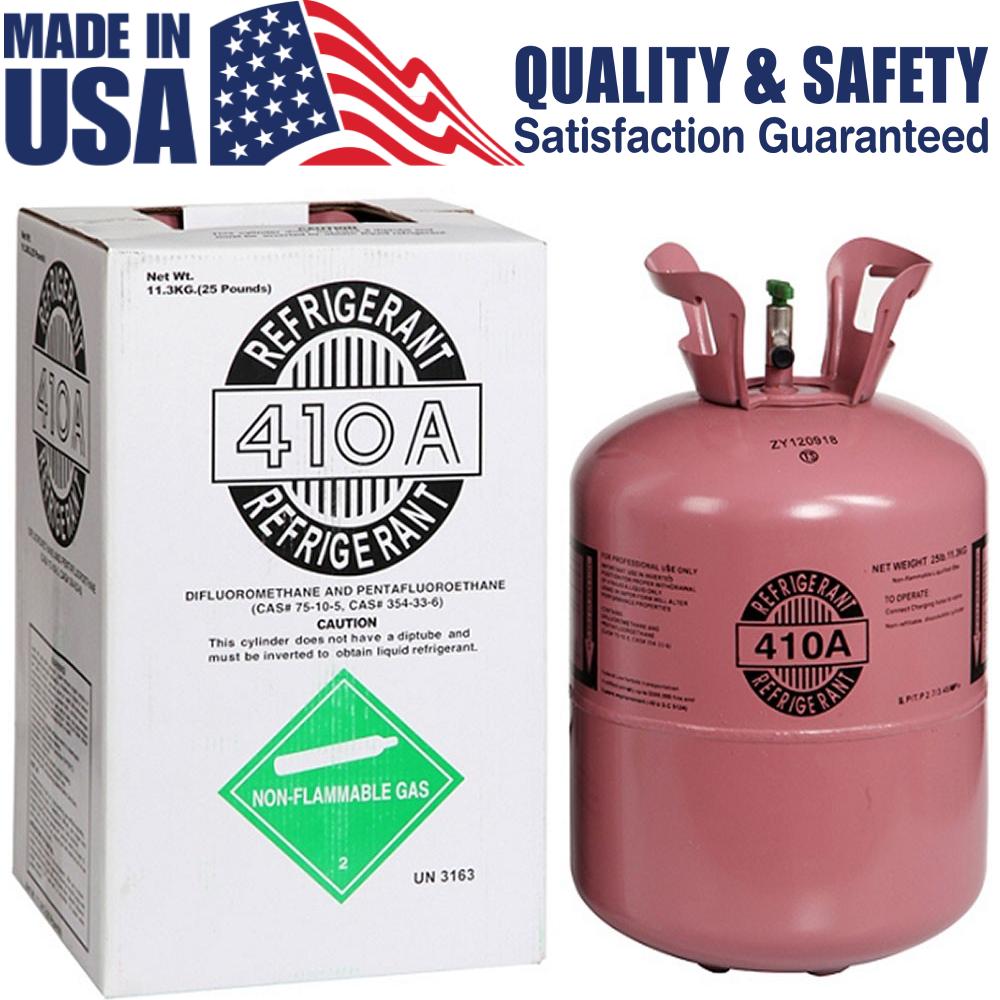 R410a, R410a Refrigerant 25lb tank. New Factory Sealed Lowest on  Virgin