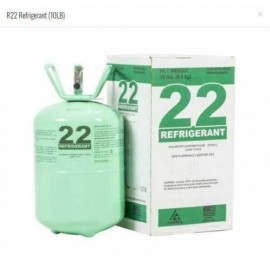 R22 Refrigerant 10lb Cylinder, Factory Sealed Virgin 22 Same Day Shipping. Quick