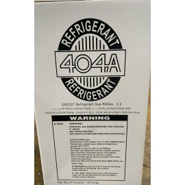 (8) R404a, R404, R-404, 404a Refrigerant *24lb* tank. New, Full Factory Sealed