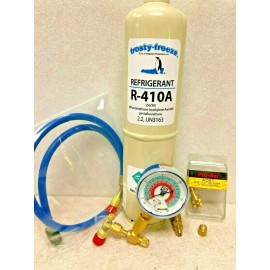 R410, R-410a, Refrigerant, Air Conditioner, LARGE 38 oz., Can Tap, KIT A13