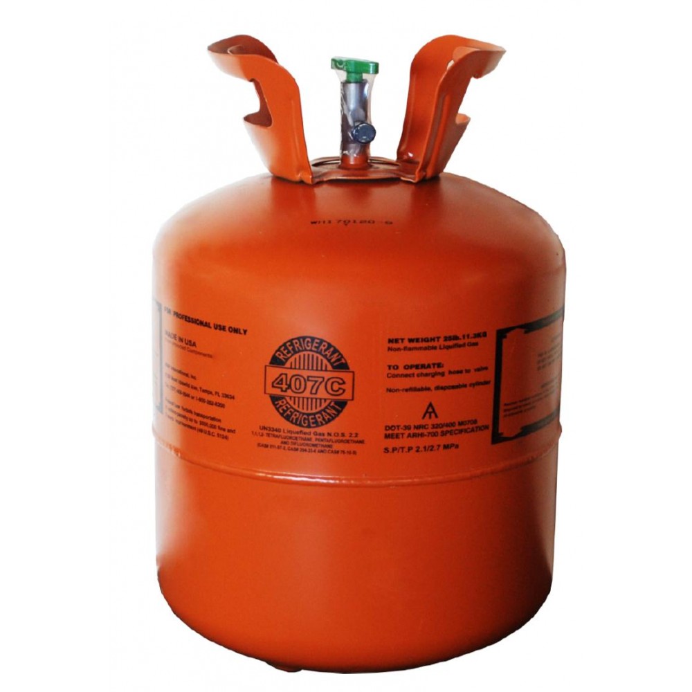 R407C-Refrigerant -25 lb Cylinder***** LOWEST PRICE ON  ***** FACTORY SEALED