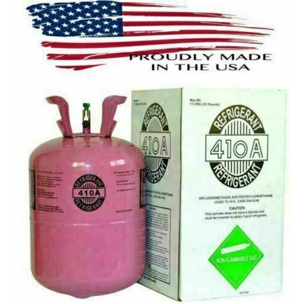 R410a, R410a Refrigerant 25lb tank  New Factory Sealed Lowest on