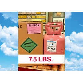 R410a, Refrigerant, 7.5 lb. Can, Best Value, FAST FREE SHIP, Gauge Set, 410 Adpt